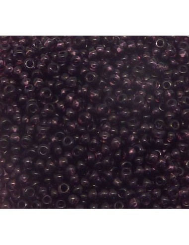 Perle rocaille violet 2,5mm
