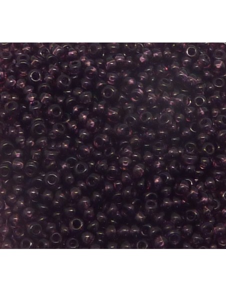 Perle rocaille violet 2,5mm