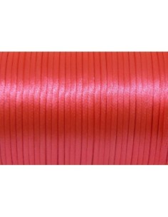 Cordon queue de rat rose orangé 2mm 2