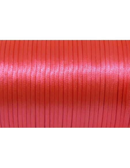 Ficelle chinoise rose orangé 2mm