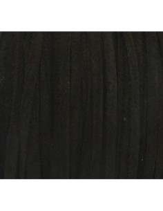 R-1m de Cordon daim plat 4mm de couleur marron foncé brun