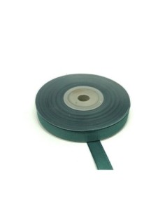 1 bobine de 19m de ruban gros grain de largeur 10mm souple de couleur vert bouteille