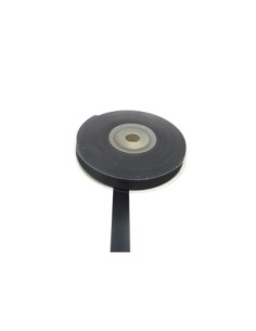 5m ruban gros grain de largeur 10mm souple de couleur noir 2