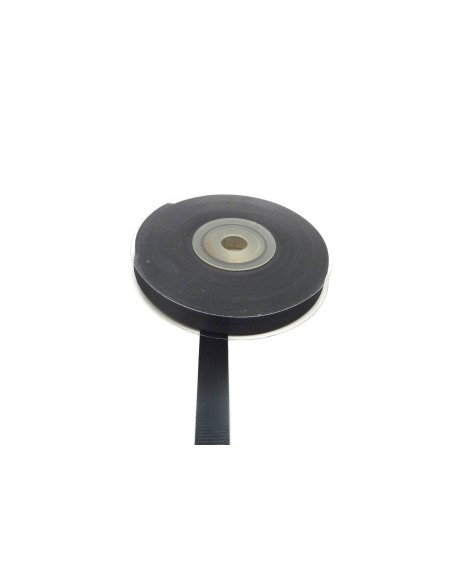 5m ruban gros grain de largeur 10mm souple de couleur noir
