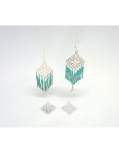 R-2 Estampes en filigrane carré très fine, légère et... 2