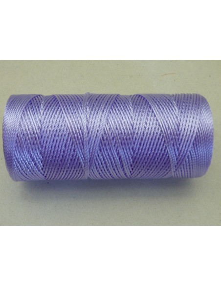 R-5 m fil, cordon nylon parme, mauve brillant 0,8mm