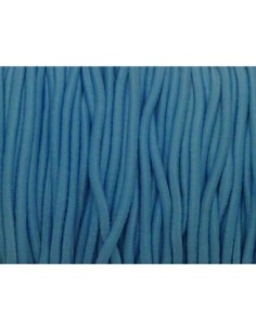R-1m Fil élastique 2mm de couleur bleu ciel