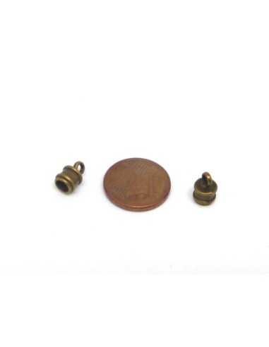 embout pour cordon de 3,5mm bronze