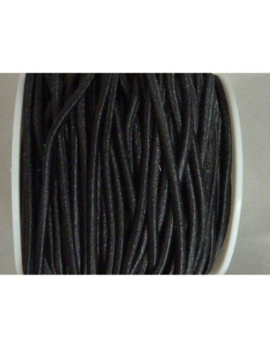 Fil élastique 2,3mm noir pas cher