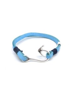 fermoir hameçon crochet ancre en métal argenté