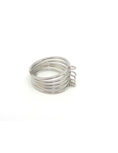 R-Support bague multi rangs avec 5 anneaux en...