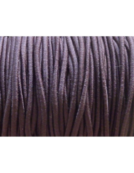 Elastique marron 2mm pour masque