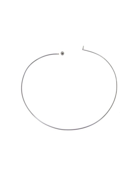 Collier tour de cou jonc torque pas cher en métal