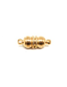 R-5 Fermoirs aimanté tube arrondi 6mm en métal doré pour...