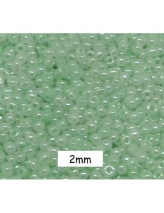 Petite perle vert d'eau nacré pas chère