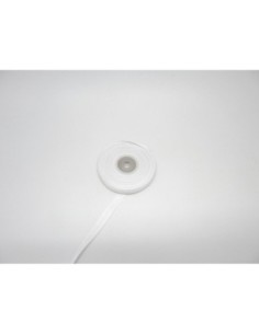 5m ruban gros grain de largeur 10mm souple de couleur blanc 2