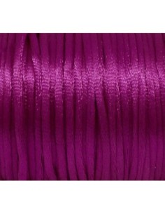 Cordon Queue de rat rose fuschia 2mm pas cher 2