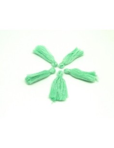 Pompon vert d'eau 3cm