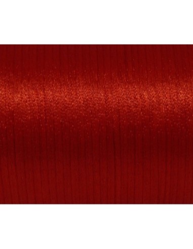 Ficelle chinoise rouge tomate 2mm pas chère