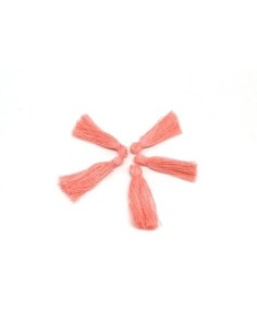 Pompon rose pastel pour création bijoux