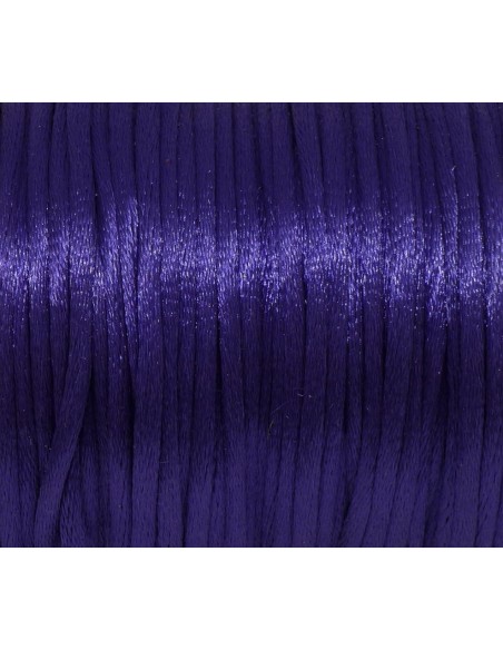 Ficelle chinoise pas chère en 2mm de couleur violet foncé