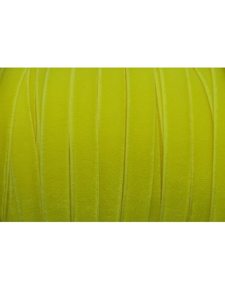 Galon élastique 10mm jaune fluo
