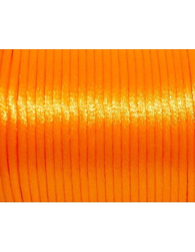 Ficelle chinoise pas chère en 2mm orange fluo
