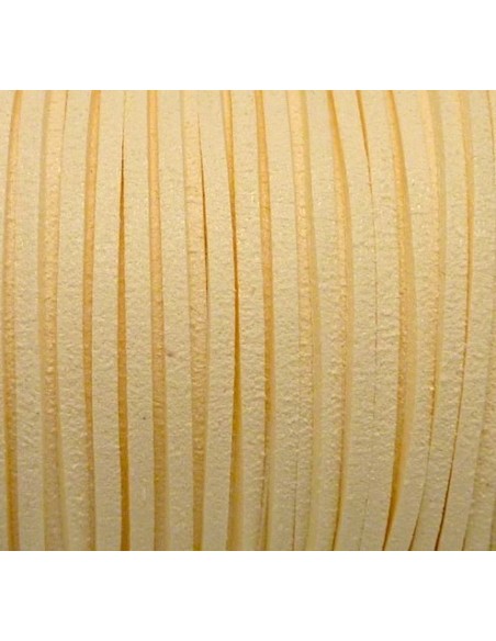 Lanière suédine beige pas chère