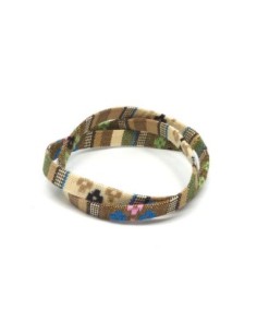 1M Lanière ethnique en coton tissé 10mm - couleur...
