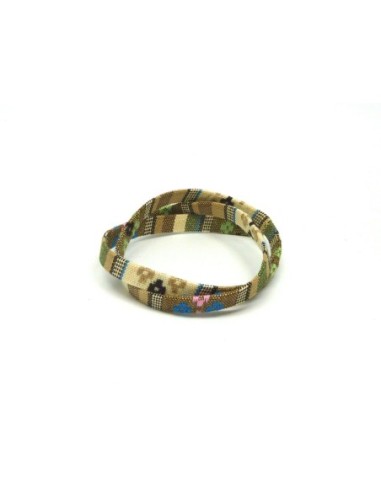 1M Lanière ethnique en coton tissé 10mm -...