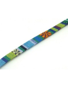 1M Lanière ethnique en coton tissé 10mm - couleur... 2