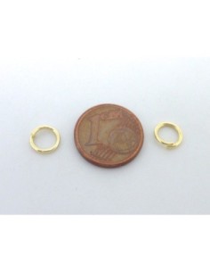 2,8g - environ 50 anneaux de jonction 6mm x 0,7mm en... 2