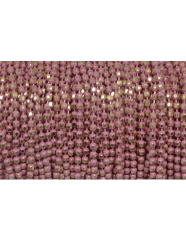 R-1m de chaînette bille, boule facetté 1,5mm en...