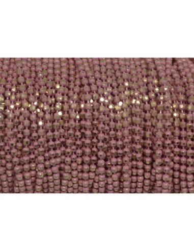 R-1m de chaînette bille, boule facetté 1,5mm en...