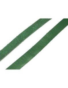50cm Cuir plat largeur 10mm de couleur vert poireau... 2