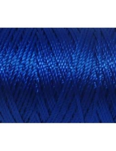 5m fil cordon nylon 0,8mm bleu saphir brillant