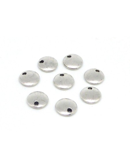 sequin argenté 10mm