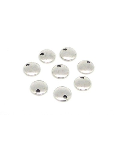 charm argenté 10mm