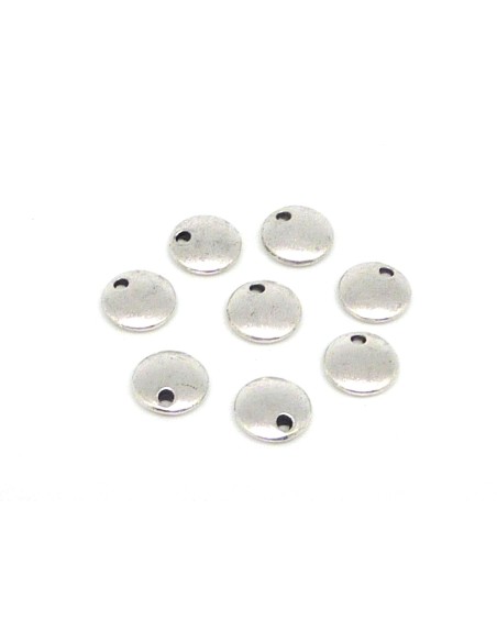 charm argenté 10mm