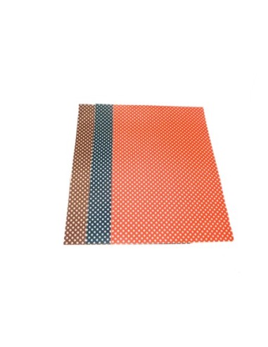 coupon tissus motif étoile adhésif