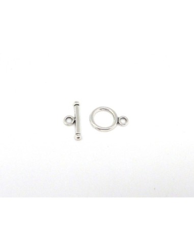 Toggle petit métal argenté