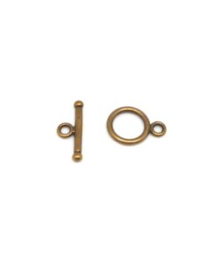 Fermoir toggle petit bronze