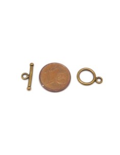 Fermoir toggle petit bronze 2