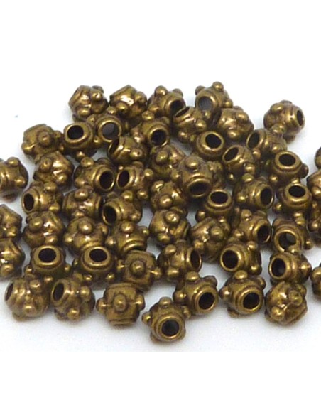 Petite perle bronze pour bracelet Wrap