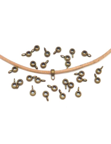 support breloque bronze mini