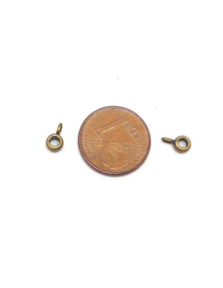 petit support breloque bronze