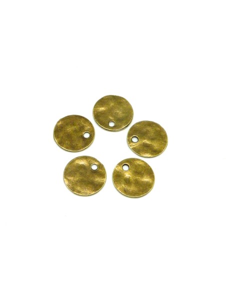 médaille en métal de couleur bronze 20mm