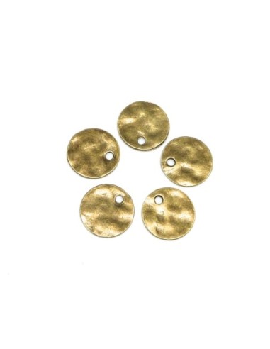 médaille en métal de couleur bronze 20mm