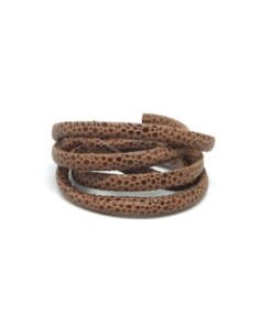 R-1m cordon simili cuir 6mm imitation léopard de couleur...