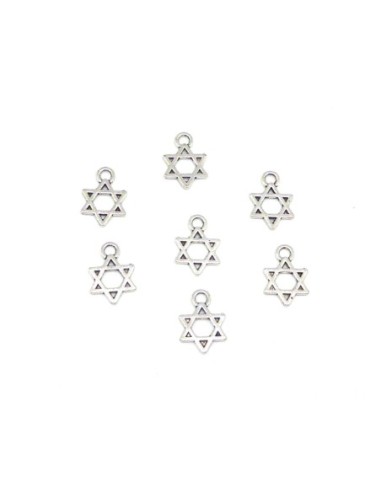 R-25 Breloques pendentif, étoile de David en...